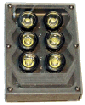 High power LED lighting/meter heatsink bracket and parts kit
